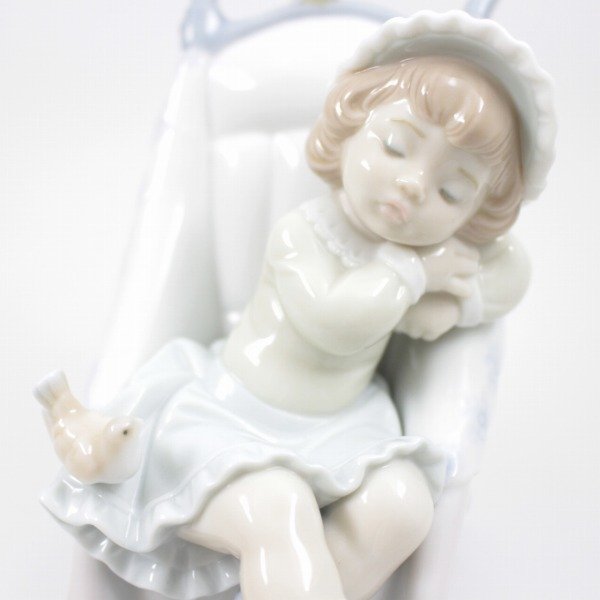 リヤドロ 守ってあげるよ フィギュリン 男の子 天使 赤ちゃん