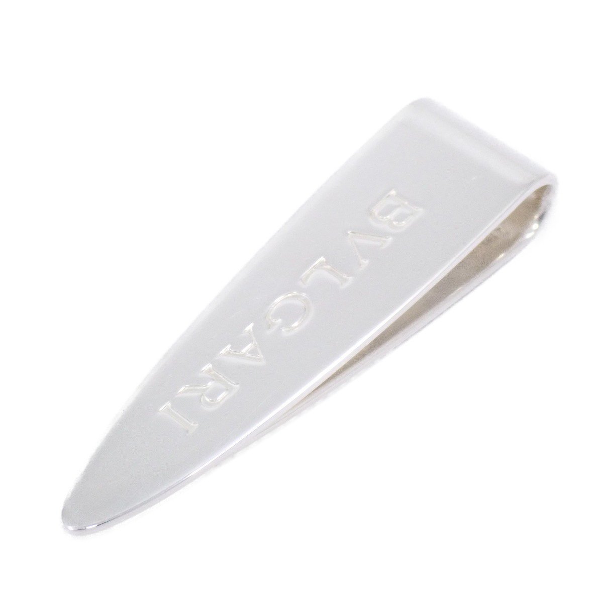 美品 BURBERRY シルバーマネークリップ Burberry バーバリー マネークリップ｜シルバー マネークリップ