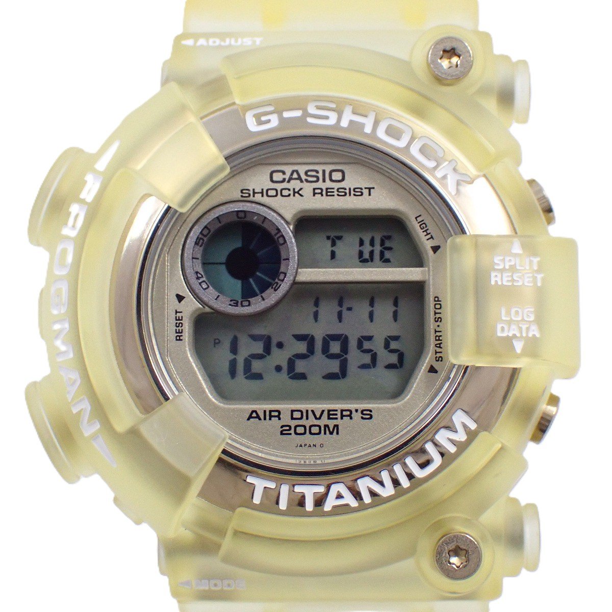 【中古】【美品】カシオ G-SHOCK フロッグマン W.C.C.S. オフィシャルモデル クォーツ メンズ 腕時計 DW-8201WC-9T【いおき質店】