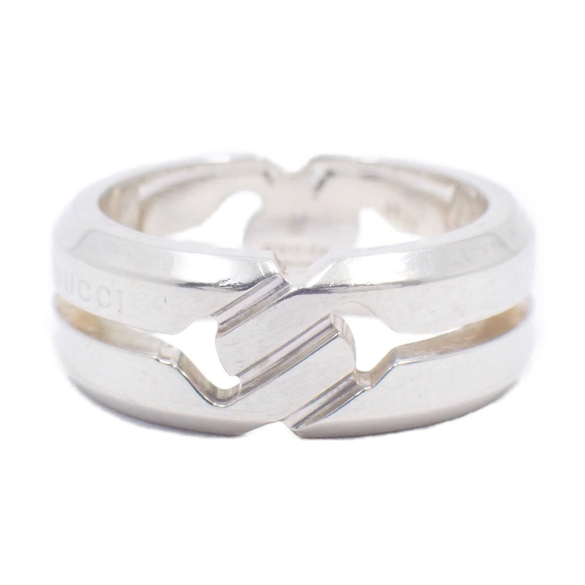 楽天市場】GUCCI(グッチ) ナット リング 22号 シルバー(SV925) 【中古