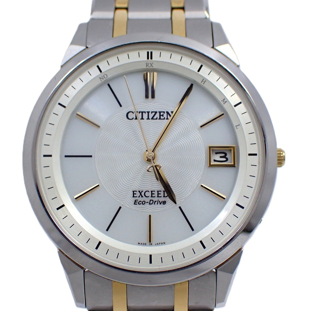 シチズン エクシード H410-T007716 メンズ腕時計　チタン製 シチズン CITIZEN エクシード EXCEED H410-T007716 ソーラー