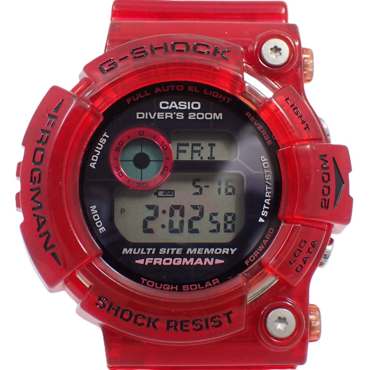 G-SHOCK 2004フロッグマン限定　イルクジモデル G-SHOCKの“イルクジ”モデルが2023年もリリース！ フロッグマン