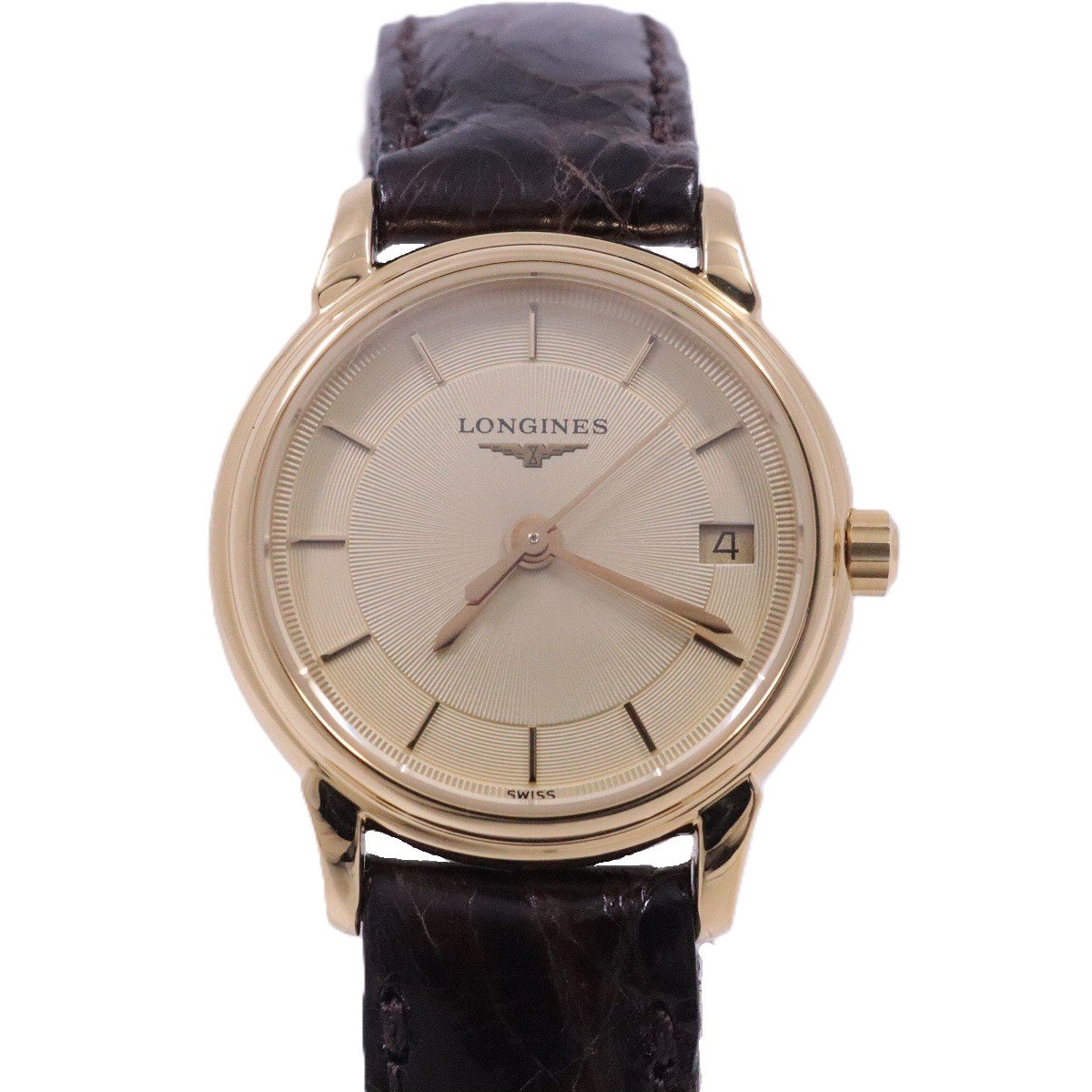 メンズLONGINES 美品 FLAGSHIP（LONGINES） ロンジン フラッグシップ LONGINES