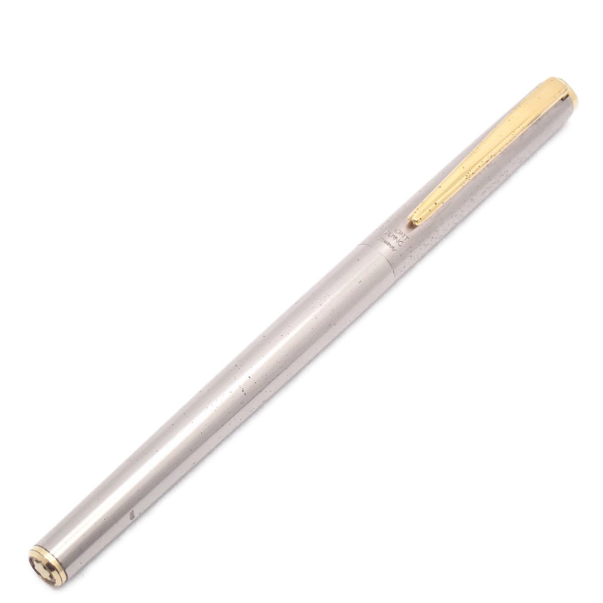 【中古】MONTBLANC モンブラン ノブレス 万年筆 14Kペン先 グレー系×ゴールド コンビ色【いおき質店】