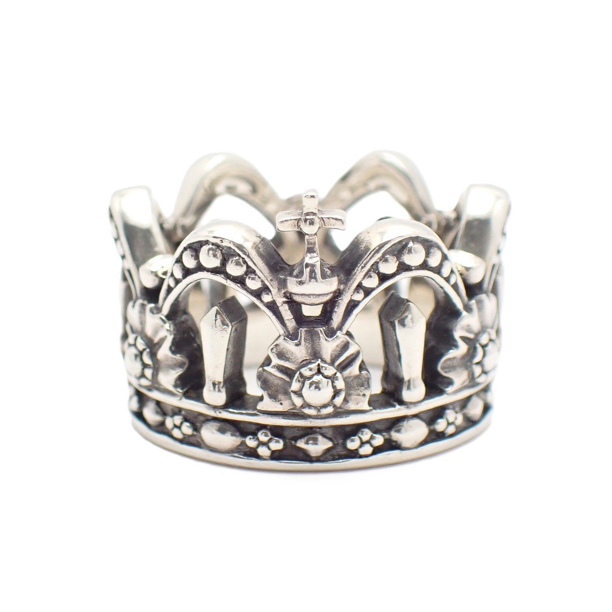 楽天市場】Justin Davis クラウン ローズ リング・指輪 シルバー925