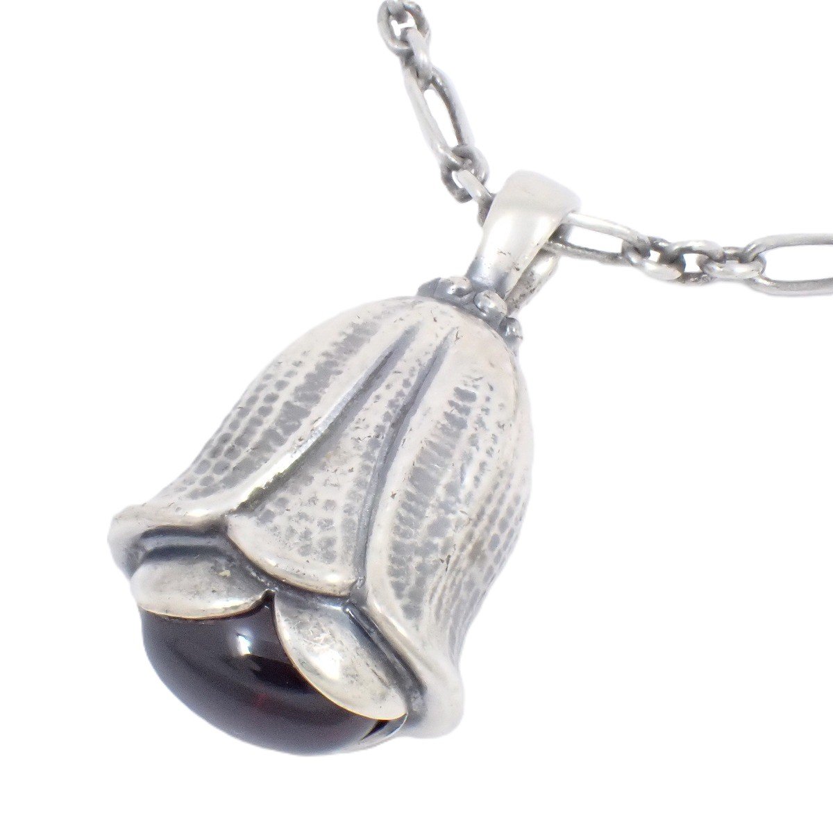  　イヤーペンダント　2007　ガーネット　ネックレス GEORG JENSEN イヤーペンダント 2007 ガーネット ネックレス