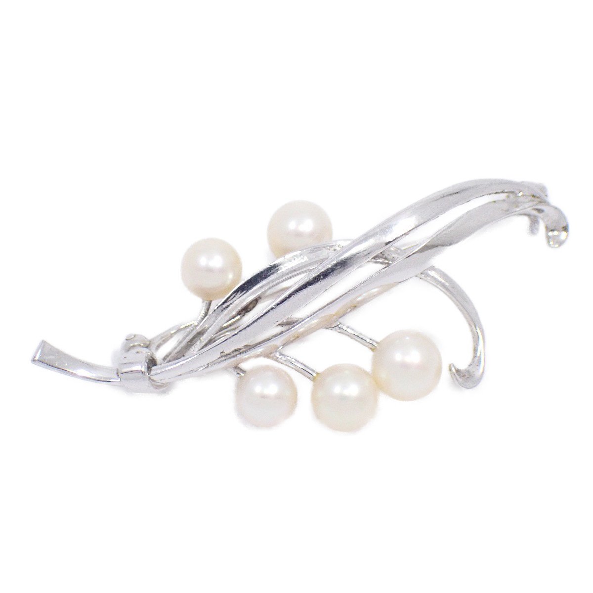 楽天市場】ミキモト MIKIMOTO ブローチ リーフ 葉 銀杏 イチョウ