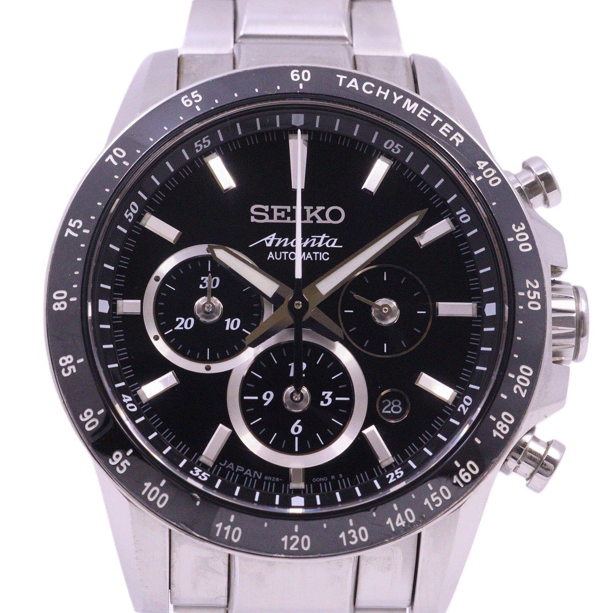 セール品　 SEIKO ブライツ SDGZ012 希少　自動巻 セール 希少 セイコー ブライツ SDGZ012 黒文字盤 クロノグラフ