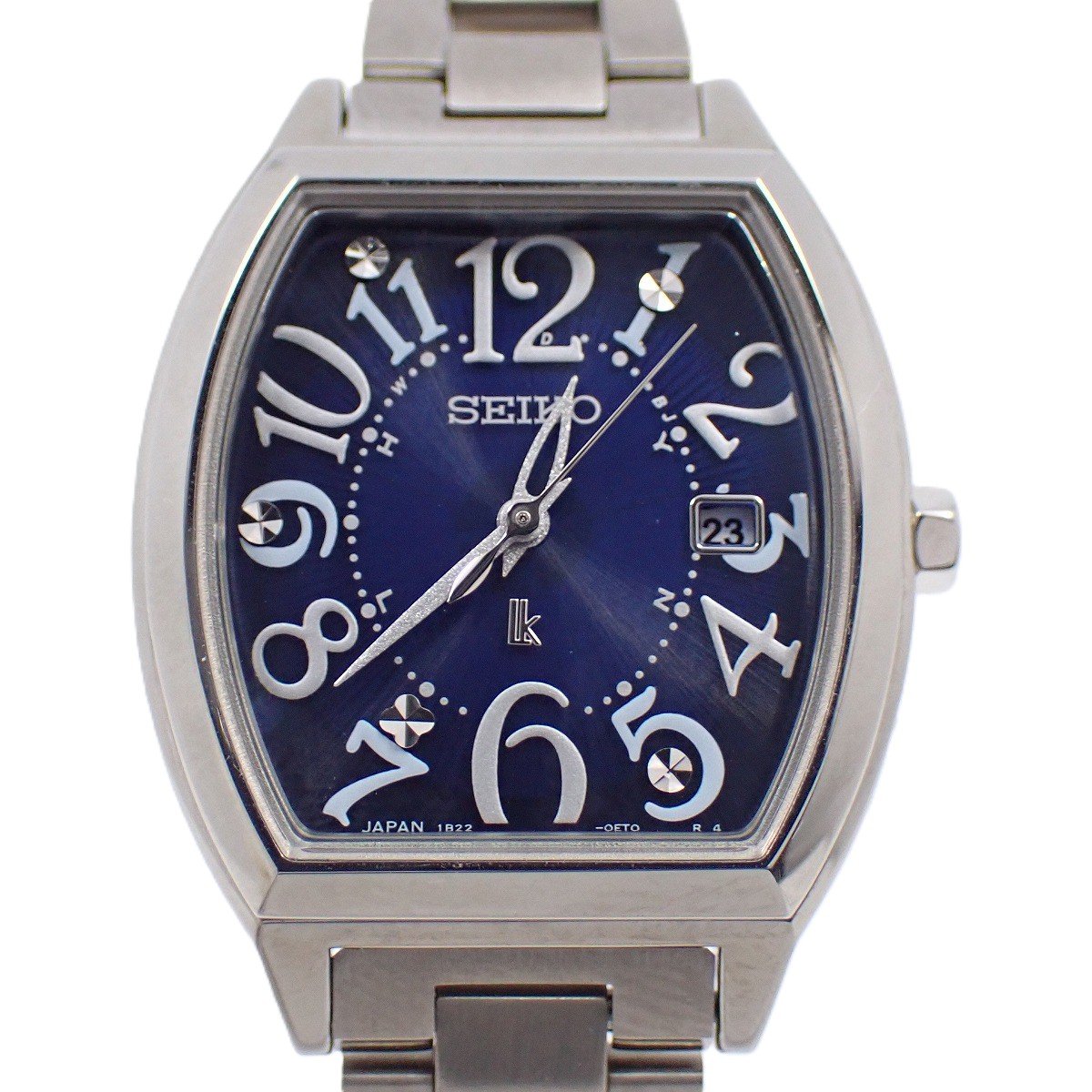 楽天市場】SEIKO(セイコー) ルキア 1B25 紫文字盤/赤紫 ステンレス