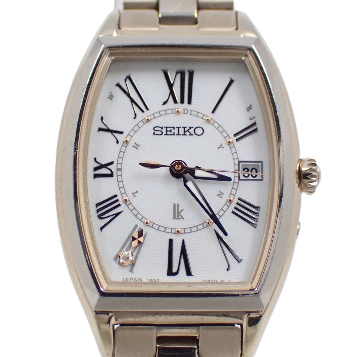 楽天市場】SEIKO セイコー ルキア 1B32-0AJ0 SSQW051 デイト 白