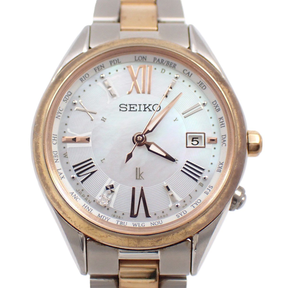 楽天市場】SEIKO【セイコー】 SSQV058 1B35-0AF0 ルキア ソーラー