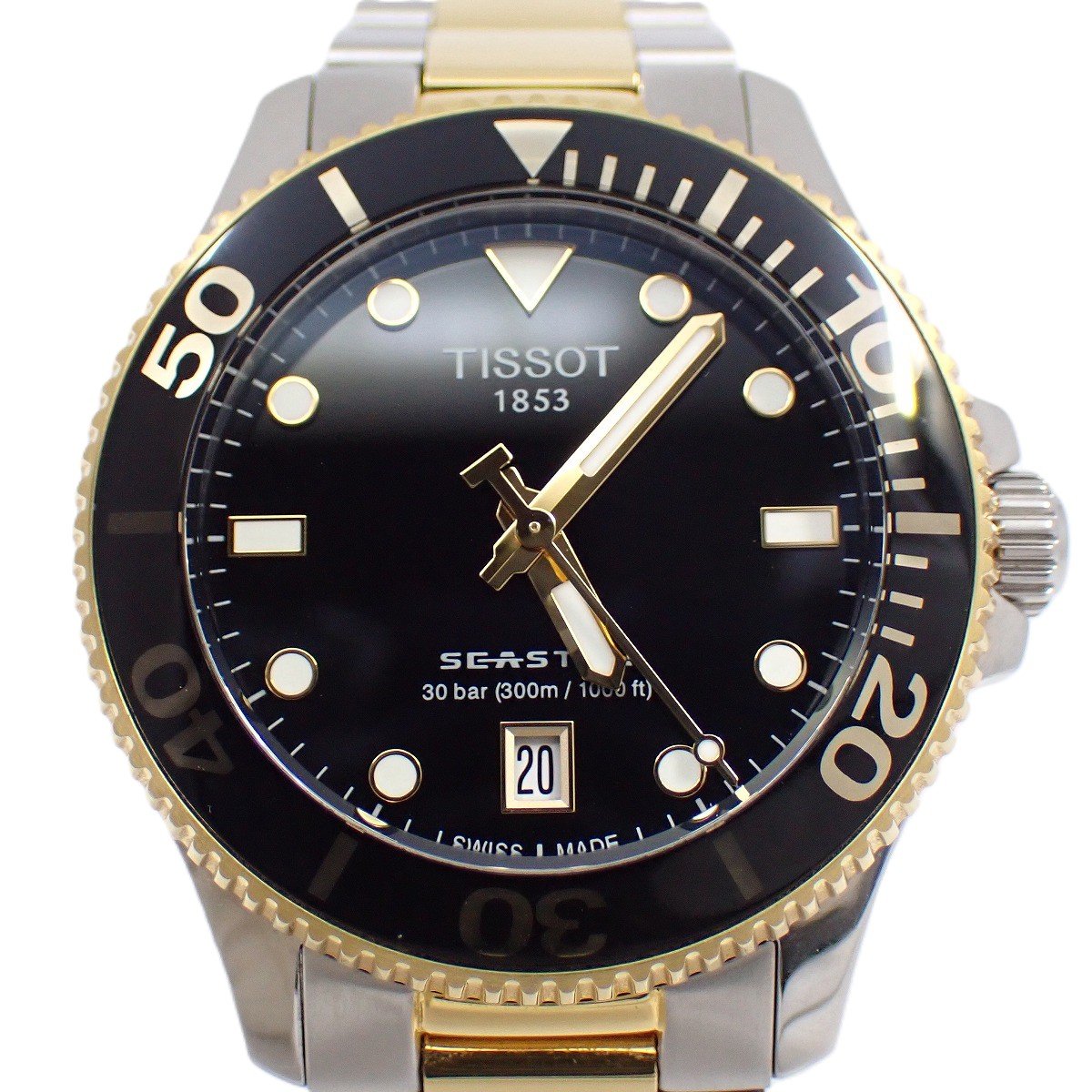 TISSOTティソ シースタ T120417A クォーツ クロノグラフ 楽天市場】◇ミウラ◇ティソ TISSOT シースター クロノグラフ