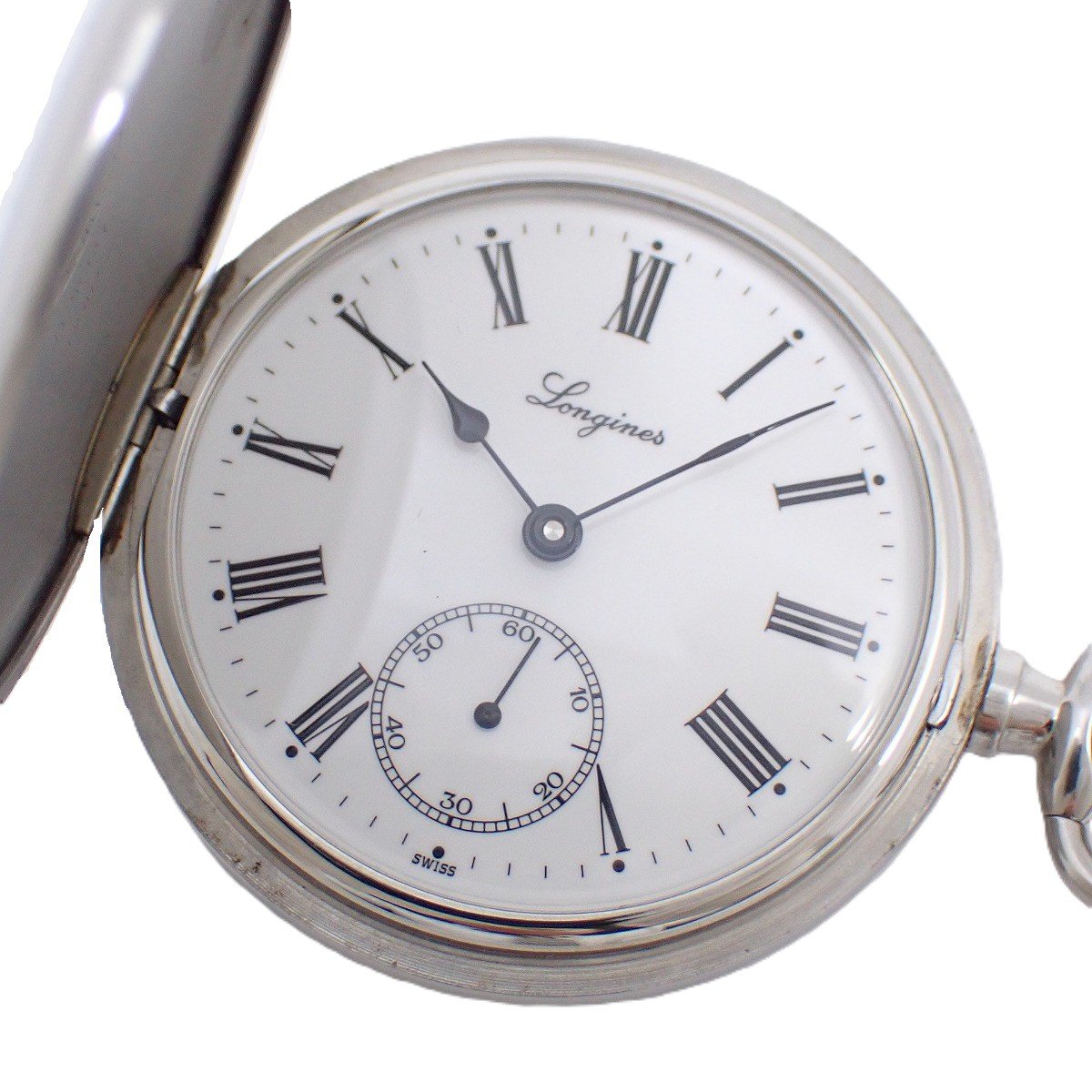 ジャンク LONGINES 機械式懐中時計 手巻き A3868 ジャンク LONGINES 機械式懐中時計 手巻き A3868