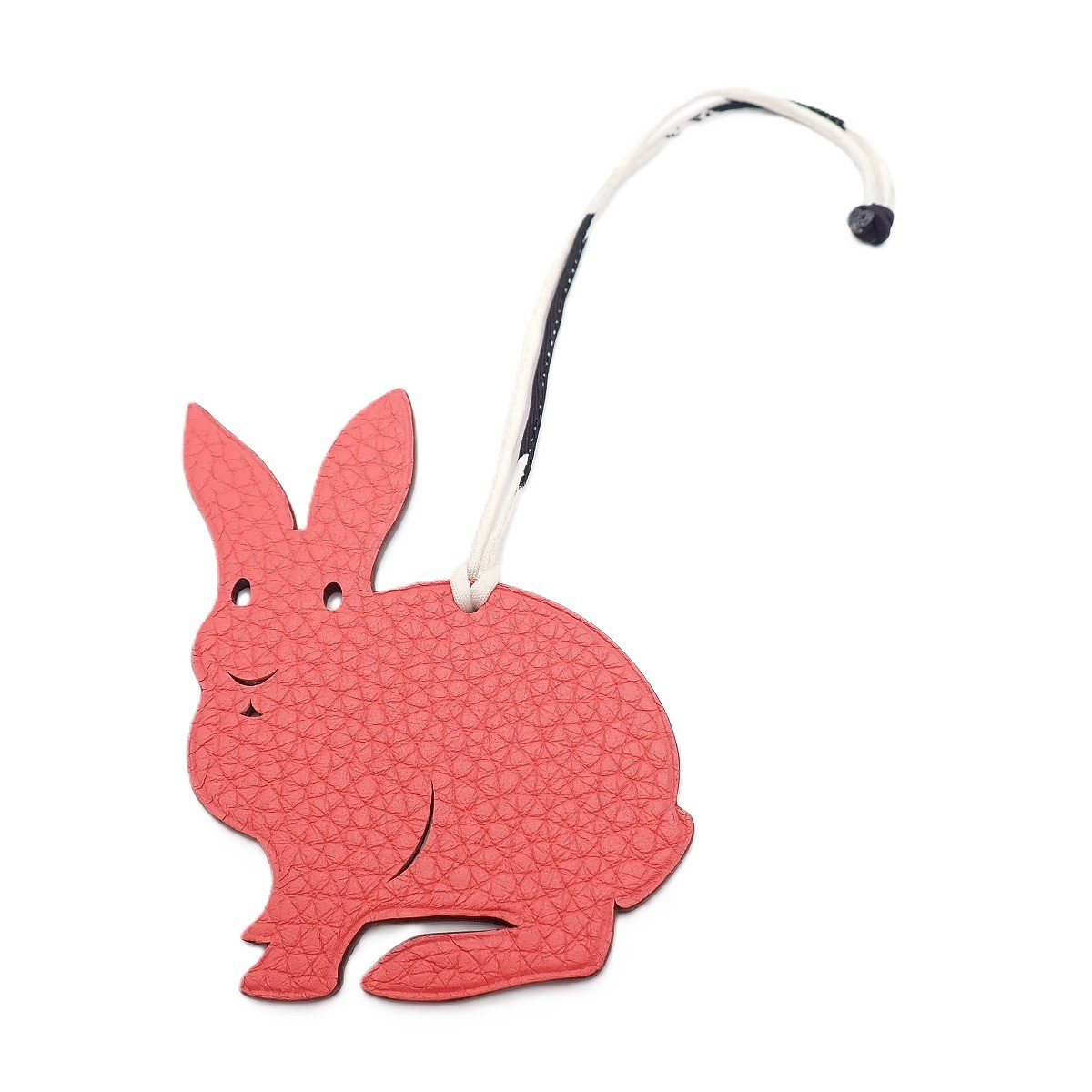 【中古】HERMES エルメス プティアッシュ チャーム うさぎ ピンク×ブラウン系【いおき質店】|いおき質店 店