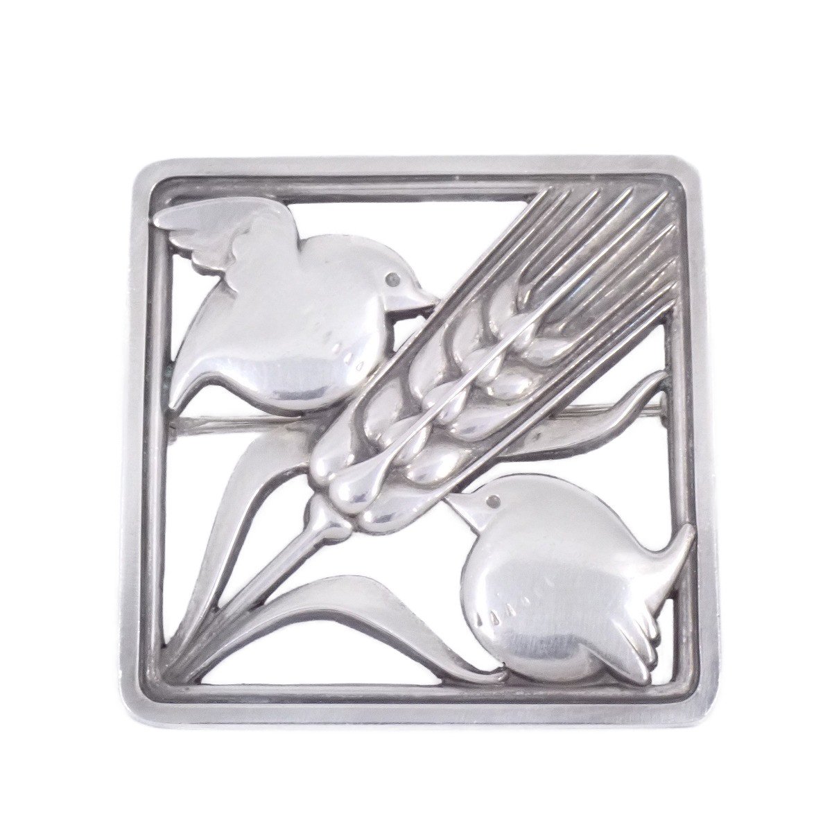 楽天市場】美品□Georg Jensen ジョージジェンセン SV925 123 ハト 鳥