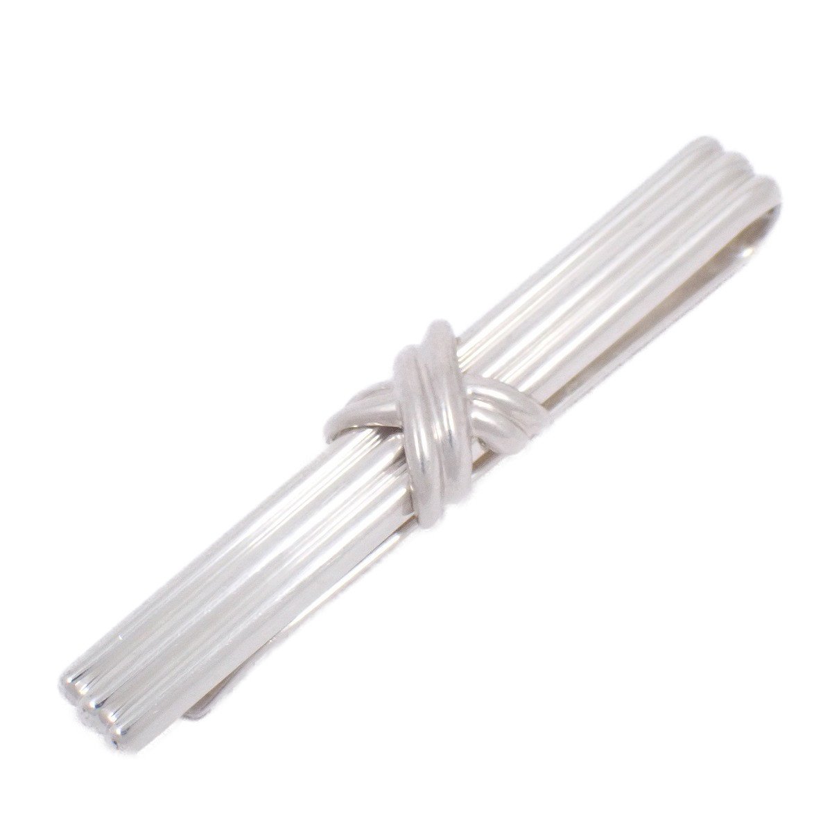 美品 ティファニー Tiffany ネクタイピン　シグネチャー　925 美品 ティファニー Tiffany ネクタイピン シグネチャー 925