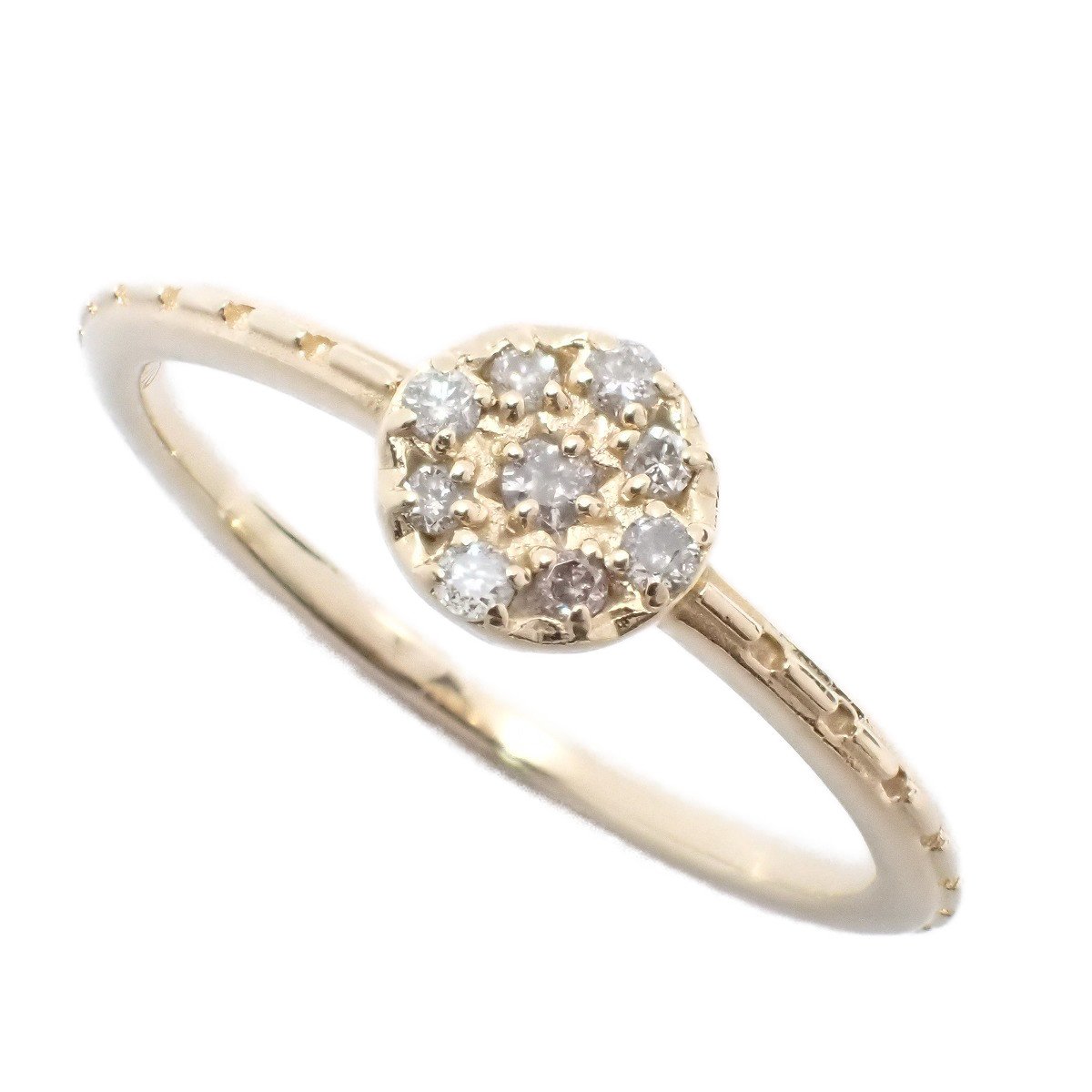 【NOJESS】K10ハーフエタニティリング/ダイヤモンド/0.05ct K10ダイヤモンドリング｜リング｜ノジェス 公式オンラインストア