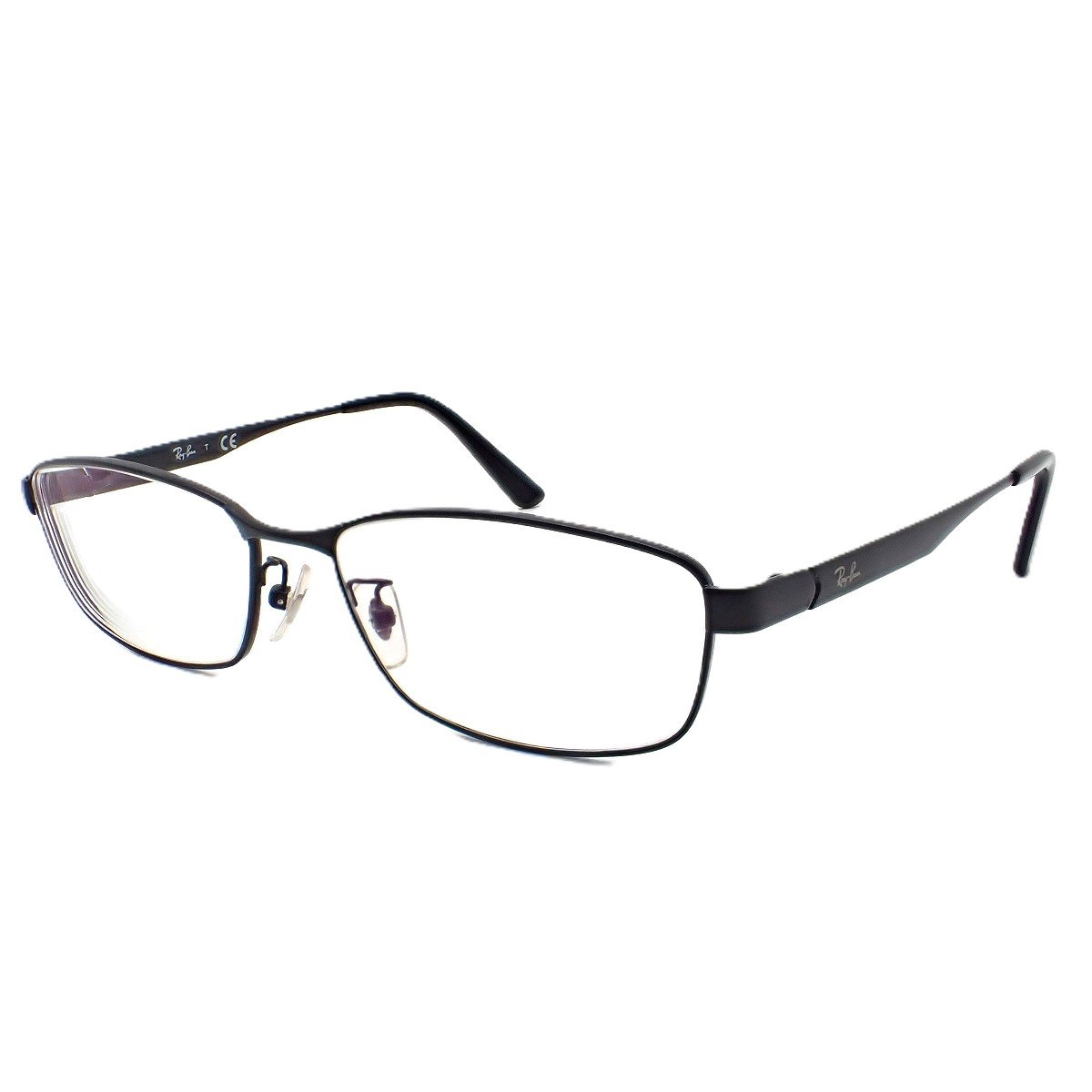【中古】Ray-Ban レイバン メガネフレーム RB6452D ブラック系 クリアレンズ【いおき質店】度入り|いおき質店 店