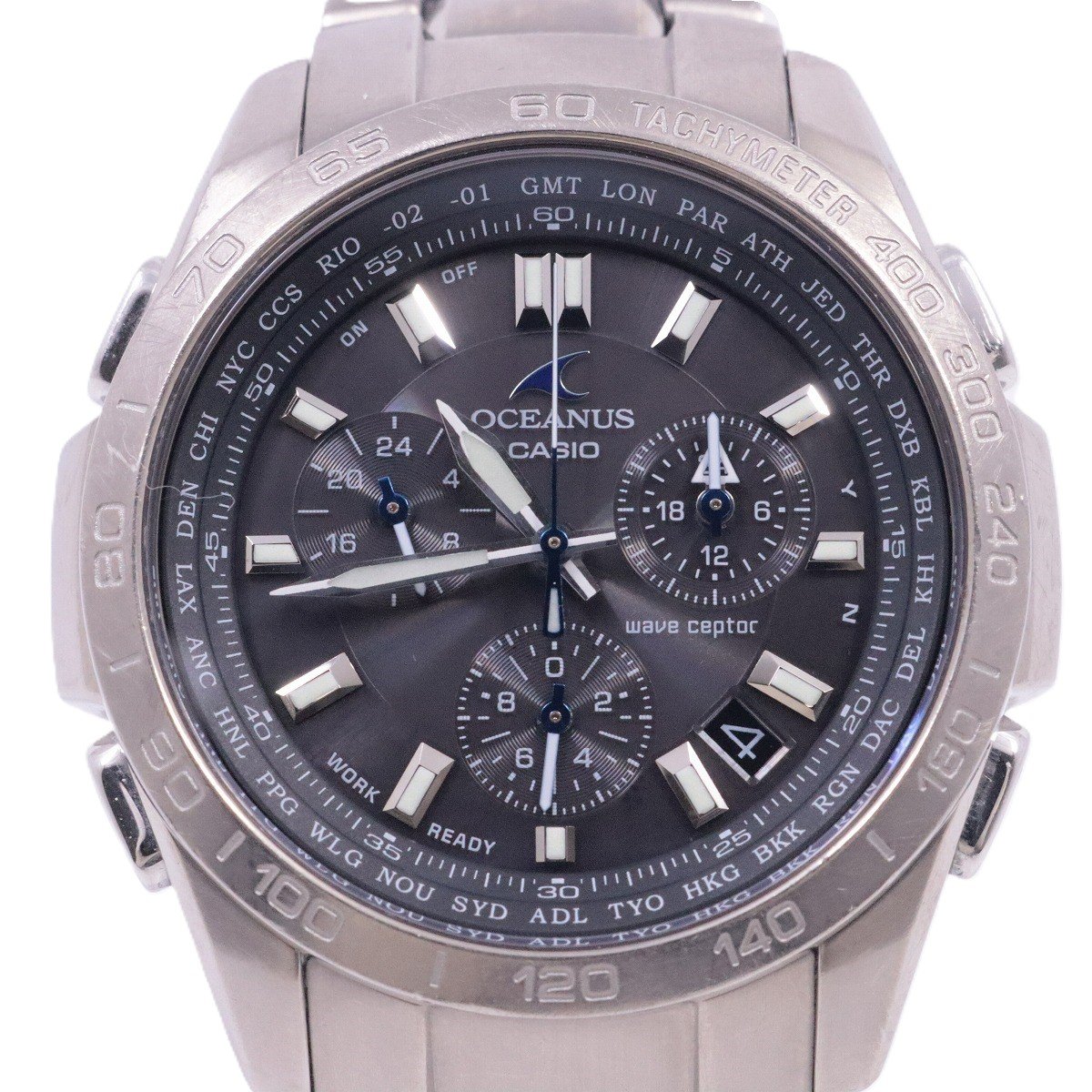 楽天市場】美品 カシオ CASIO オシアナス OCW-T600 メンズ