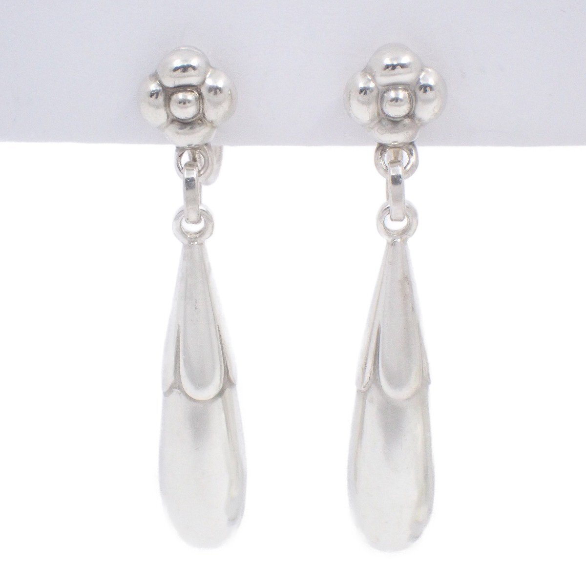 レア　美品　ジョージジェンセン　50B　グレープリーフ　ピアス　925 Georg Jensen ジョージジェンセン イヤリング 50B リーフ シルバー 925