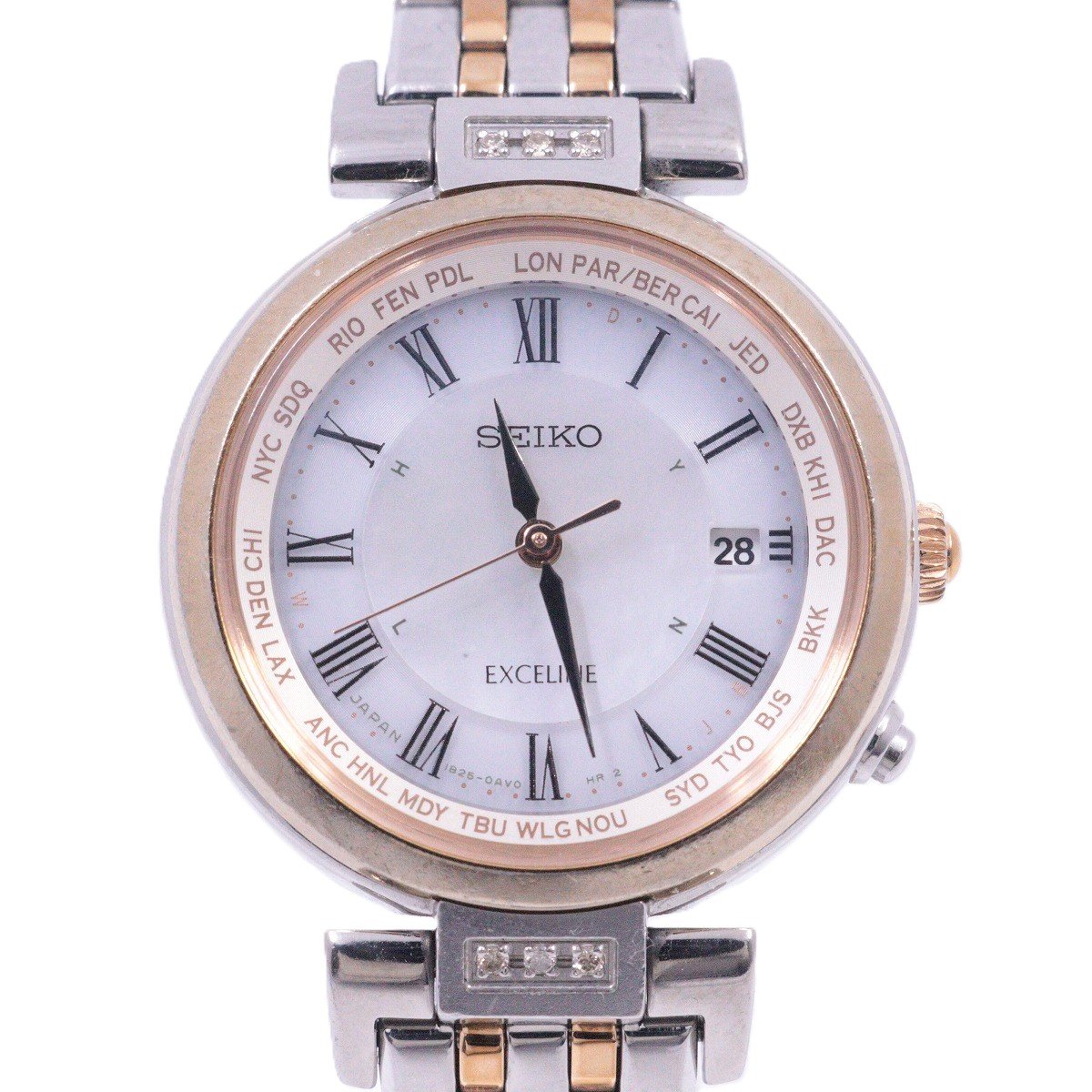 楽天市場】【SEIKO】【美品】セイコー『エクセリーヌ』SWCQ091