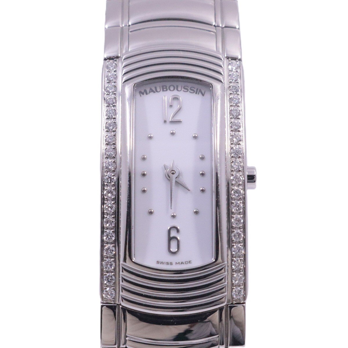 MAUBOUSSIN 腕時計 楽天市場】MAUBOUSSIN【モーブッサン】 R.529 デリクロノ クロノ