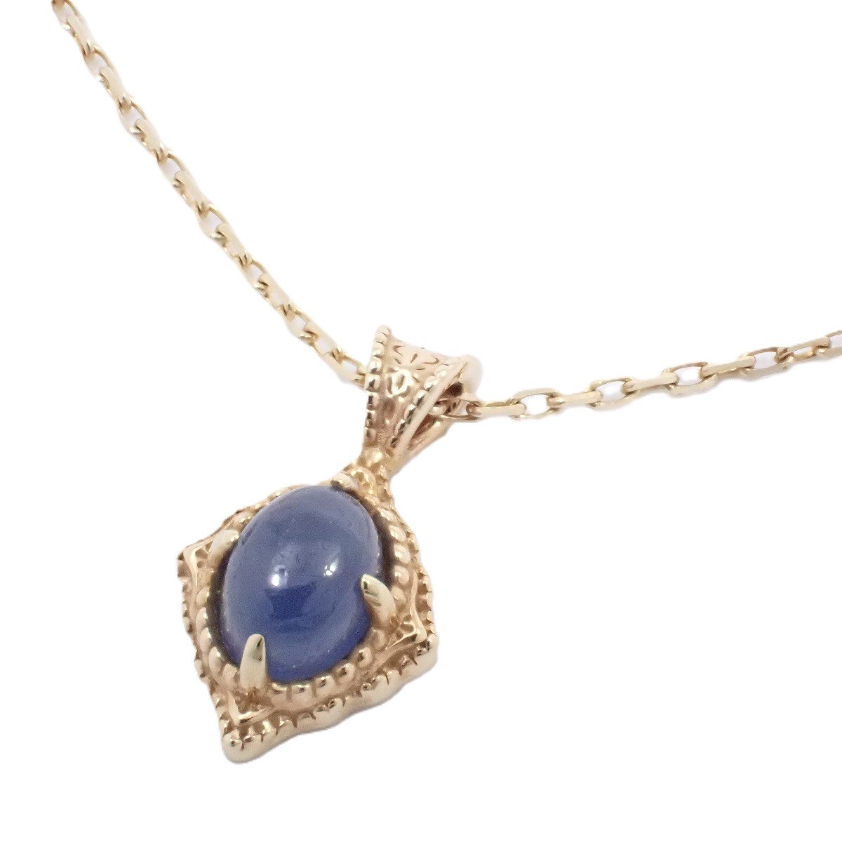 楽天市場】アガット agate K10 PG カット ボール チェーン ネックレス