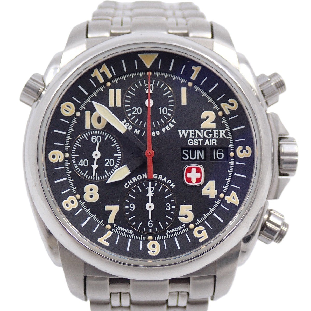 楽天市場】WENGER【ウェンガー】 7072X クロノグラフ クォーツ