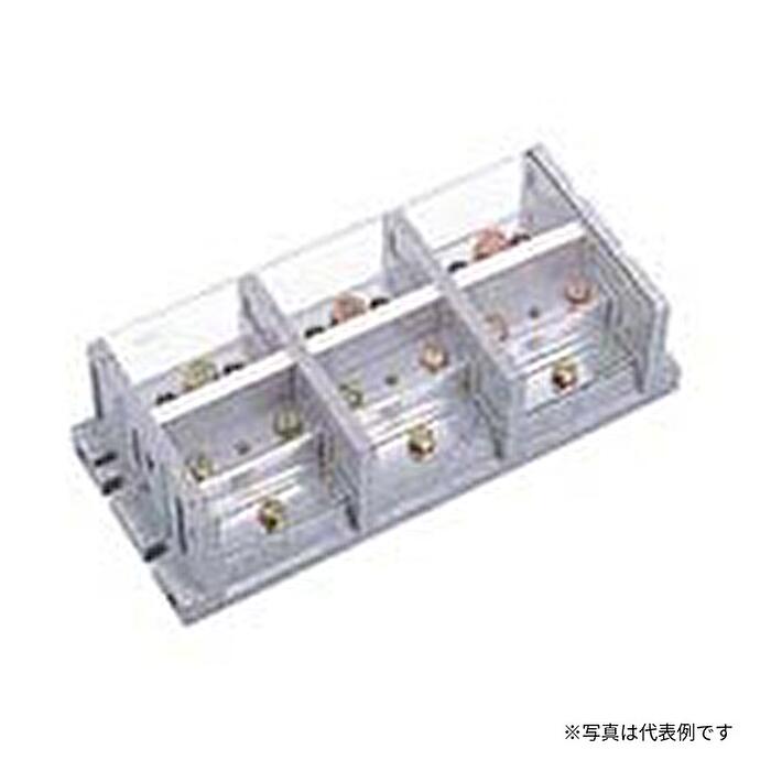 日東工業 固定式分岐端子台 4分岐 3P 400A　TBJ-403B4｜電材アイオライト