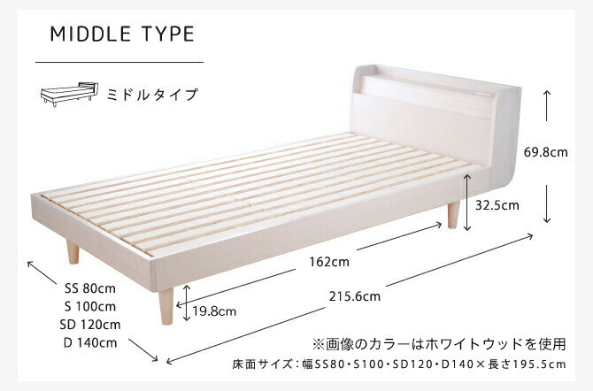 すのこベッド ナチュラル 高さ3段階調節 クイーンベッド クィーン ノルディックブラウン 北欧調 ナチュラルアッシュ 本棚】 木製ベッド 収納ベッド 【高さ調節可能  木製ベッド ホワイトウッド ＼本棚付き！北欧調すのこベッド／ ホワイト ベッド タモ天然木 ベッド ...
