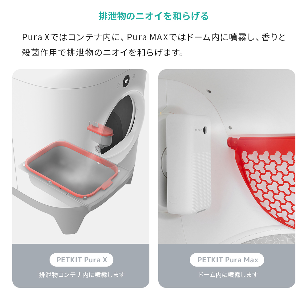 自動ネコトイレ PETKIT Pura 専用デオドライザー4本入り[オプション