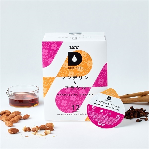 DRIP POD ドリップポッド　マンデリン＆ブラジル　カプセル　12箱セット（144個入り）まとめ買い