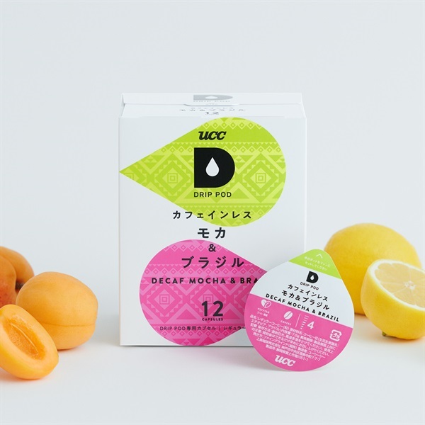 DRIP POD ドリップポッド　カフェインレス　モカ＆ブラジル　カプセル　12箱セット（144個入り）まとめ買い