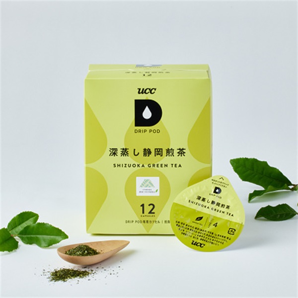 DRIP POD ドリップポッド　深蒸し静岡煎茶　カプセル　12箱セット（144個入り）まとめ買い