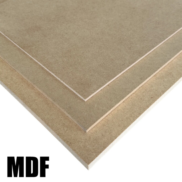 【楽天市場】MDF ボード (約)厚み2.5～24x幅1200～600x奥行450～300mm【DIY】オーダーカット 木材 収納棚 棚板 ...