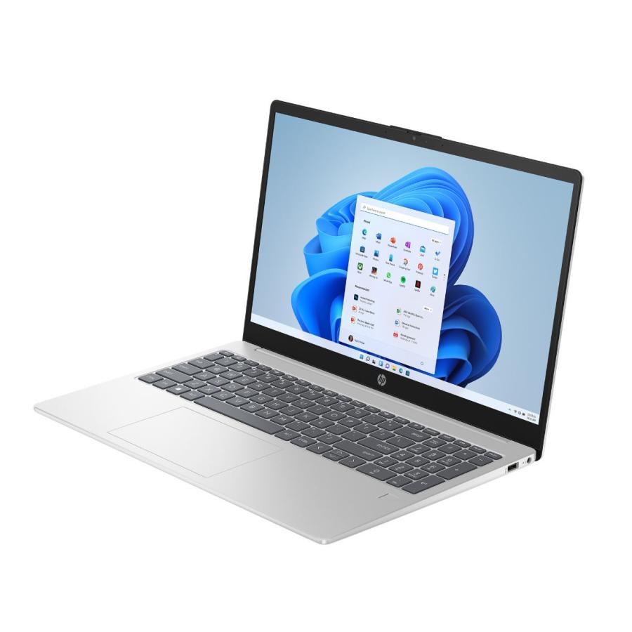 HP 15 押さえるひな形 15.6in Ryzen 5 7530U SSD静電容量512GB 記憶装置静電容量16GB Office 指紋公許 Web写真機 日本語鍵盤 テンキー Windows 11 駆動動力第四次元Mobilemark 2018：10第四次元 自然的しろがね色