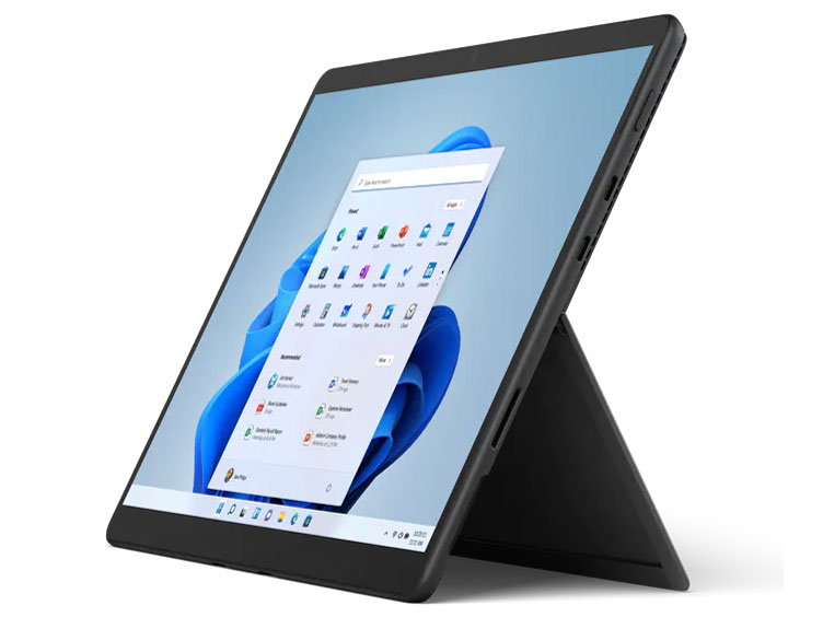 マイクロソフト Surface Pro 8 Wi-Fiモデル 8PQ-00026 13インチ Core i5 1135G7 ストレージ容量256GB メモリ容量8GB Windows 11 Home タッチパネル 顔認証 Office グラファイト