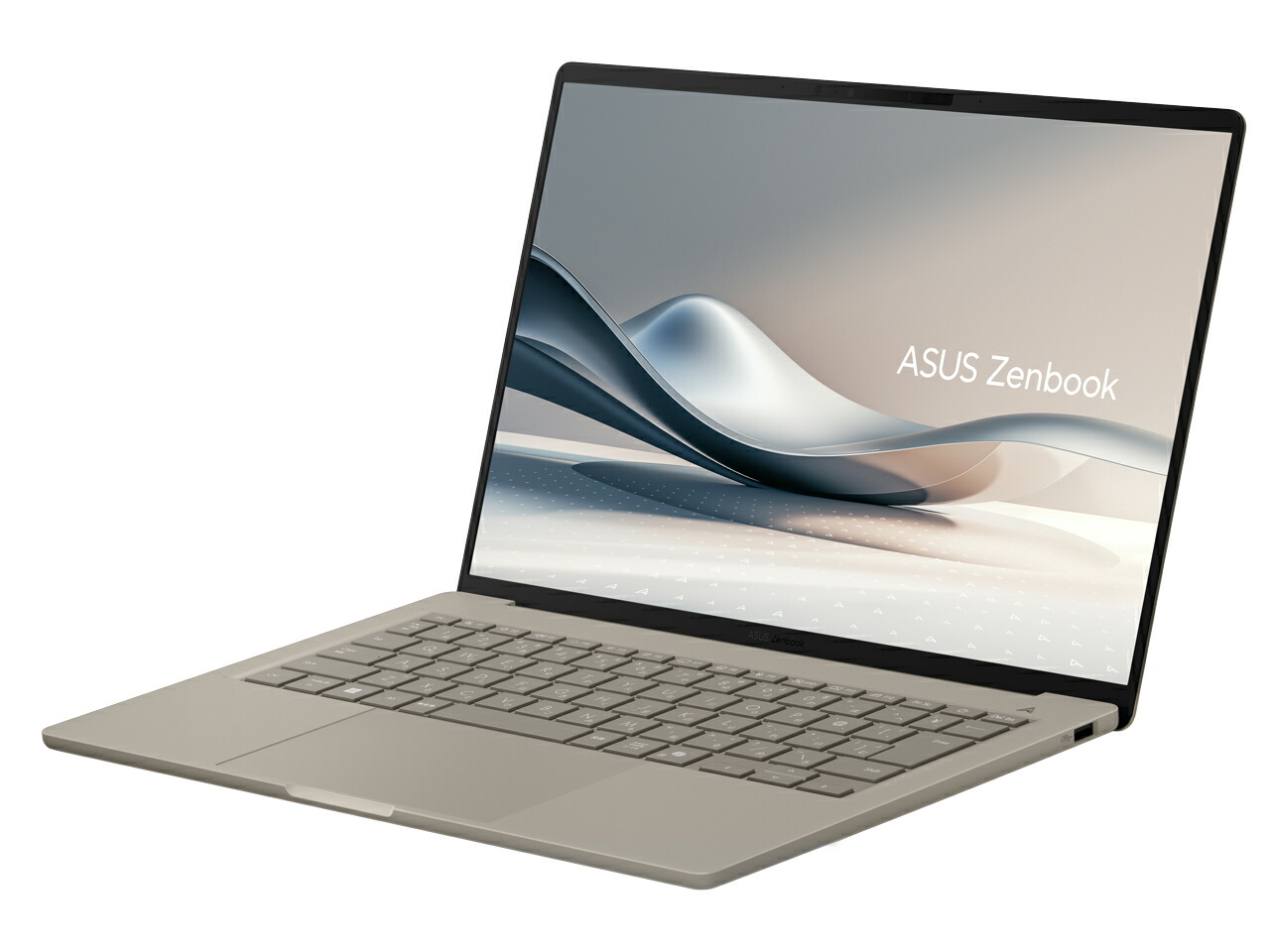 ASUS Zenbook SORA UX3407RA UX3407RA-HA32570BES 14型 Snapdragon X Elite X1E-7 SSD512GB 記憶装置32GB Office 2024積み上げる Windows 11 Web写真機 日本語鍵盤 顔公許 ザブリスキーベージュ