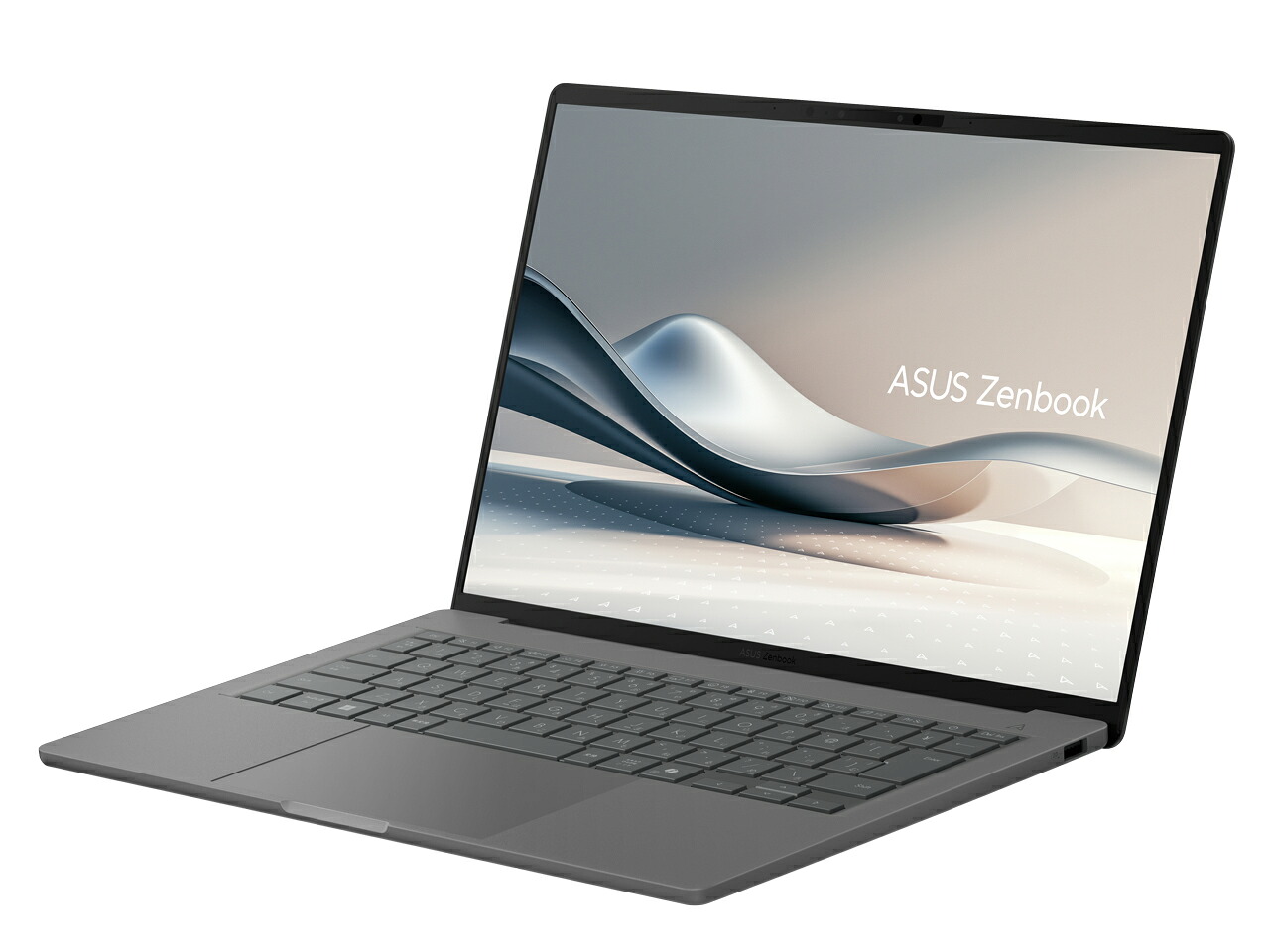 ASUS Zenbook SORA UX3407QA UX3407QA-PU16548GR 14型 Snapdragon X X1-26-100 SSD512GB メモリ16GB Office Windows 11 顔認証 Webカメラ 日本語キーボード アイスランドグレー|アイポンネット店