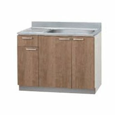 クリナップ すみれ 流し台 間口105cm 1段引出し (LAT/L4B)-105MF R/L キッチン シンク メーカ直送 送料無料(一部地域のぞく) W1050|住設ショップi-port