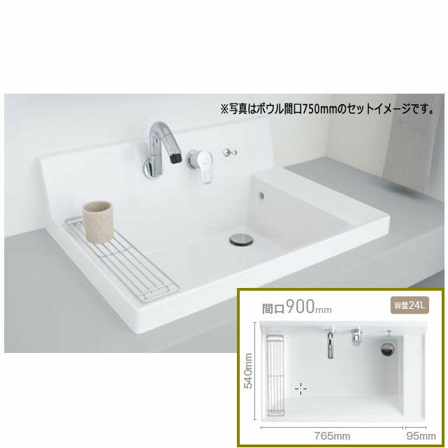 楽天市場】LIXIL カスタム バニティ LF-CS90-WX397SY(P) 洗面器セット