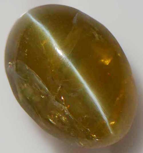 楽天市場】クリソベリル キャッツアイ 2.58 カラット 1 : K.Y.FACTORY