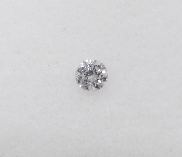 ピンク　ダイヤモンド　Veryライト　0.131ｃｔ　ソーティングmemo付き