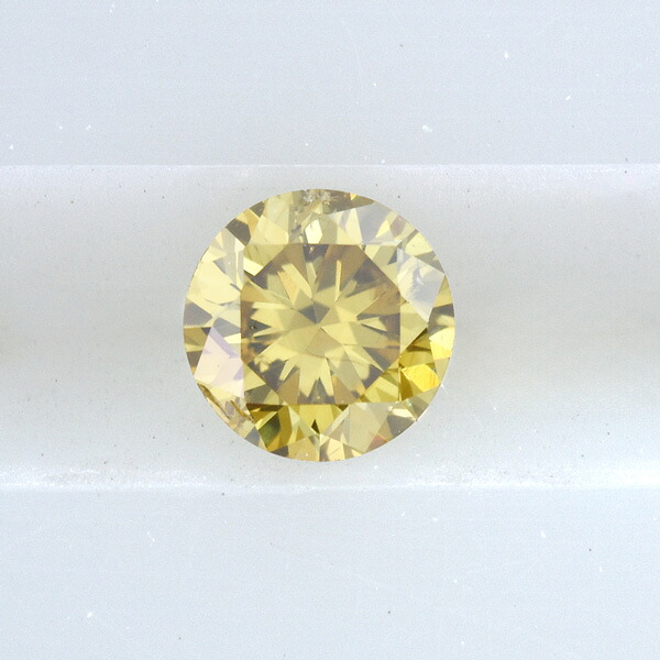 イエロー ダイヤモンド　0.124ct　ソーティングmemo付き　SAK063-28BS｜K.Y.FACTORY 27,594円