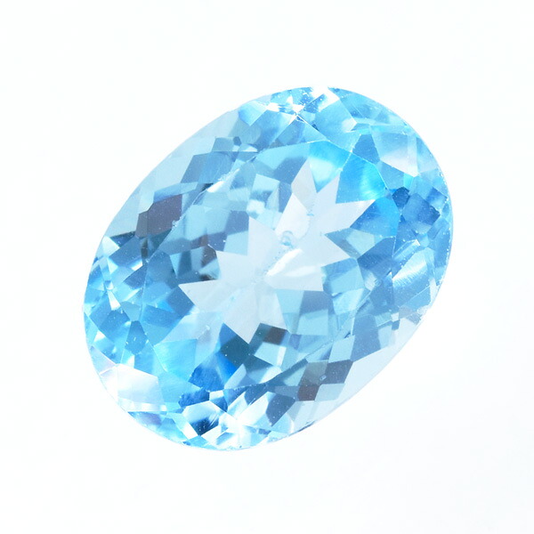 カット　ブルー トパーズ　12.69ct　sak108