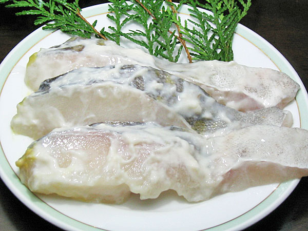真ダラ粕漬け（80～85g）×25切 業務用 北海道産<br>