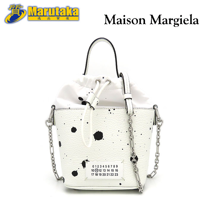 大感謝セール】 maison margiela ペイント マイクロ マルジェラ バッグ 5ac - ショルダーバッグ 大感謝セール】 maison margiela ペイント マイクロ マルジェラ バッグ 5ac - ショルダーバッグ