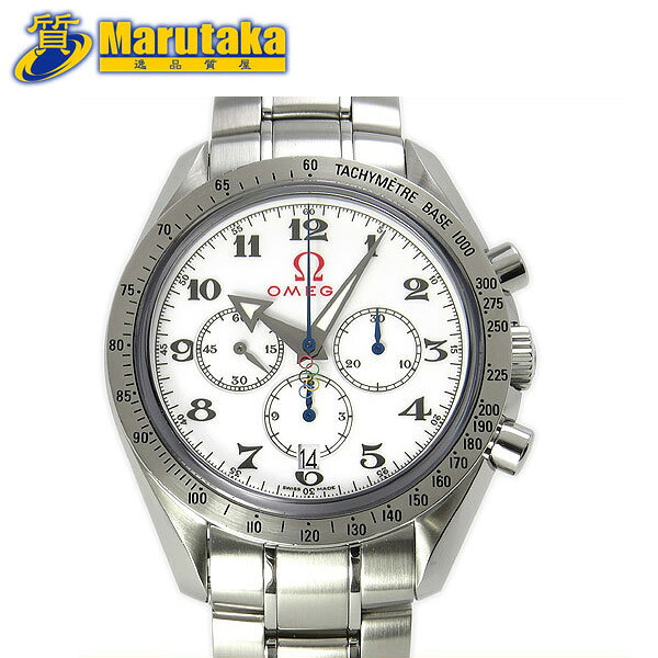 OMEGA スピードマスター ブロードアロー オリンピック コレクション 321.10.42.50.04.001 オメガにてコンプリートサービス済 逸品質屋 丸高 尼崎 a22-26-9【中古】【送料無料】