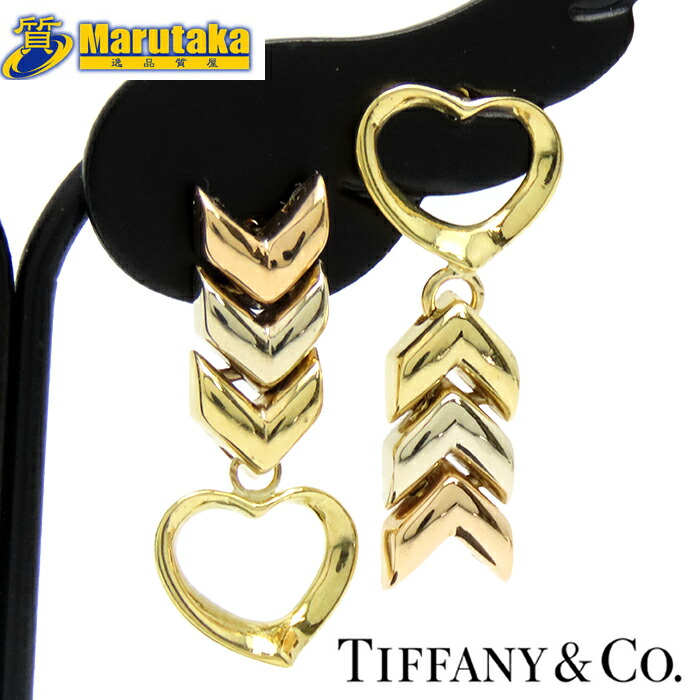 【TIFFANY】スタッド ピアス オープンハート ローズゴールド 7mm TIFFANY】スタッド ピアス オープンハート ローズゴールド 7mm
