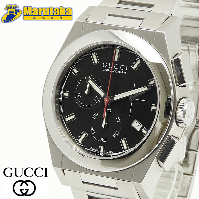 GUCCI　パンテオン　自動巻　ダイバーズ GUCCI☆グッチ パンテオン ダイバーズ オ－トマチック自動巻き腕時計